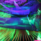 Illustration for article titled The Coolest Trampoline On Earth Is Suspended Inside a Huge Cavern